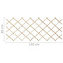 Voir la diapositive 6 : VIDAXL Clotures en treillis 5 pcs Bois de sapin massif 180x80 cm