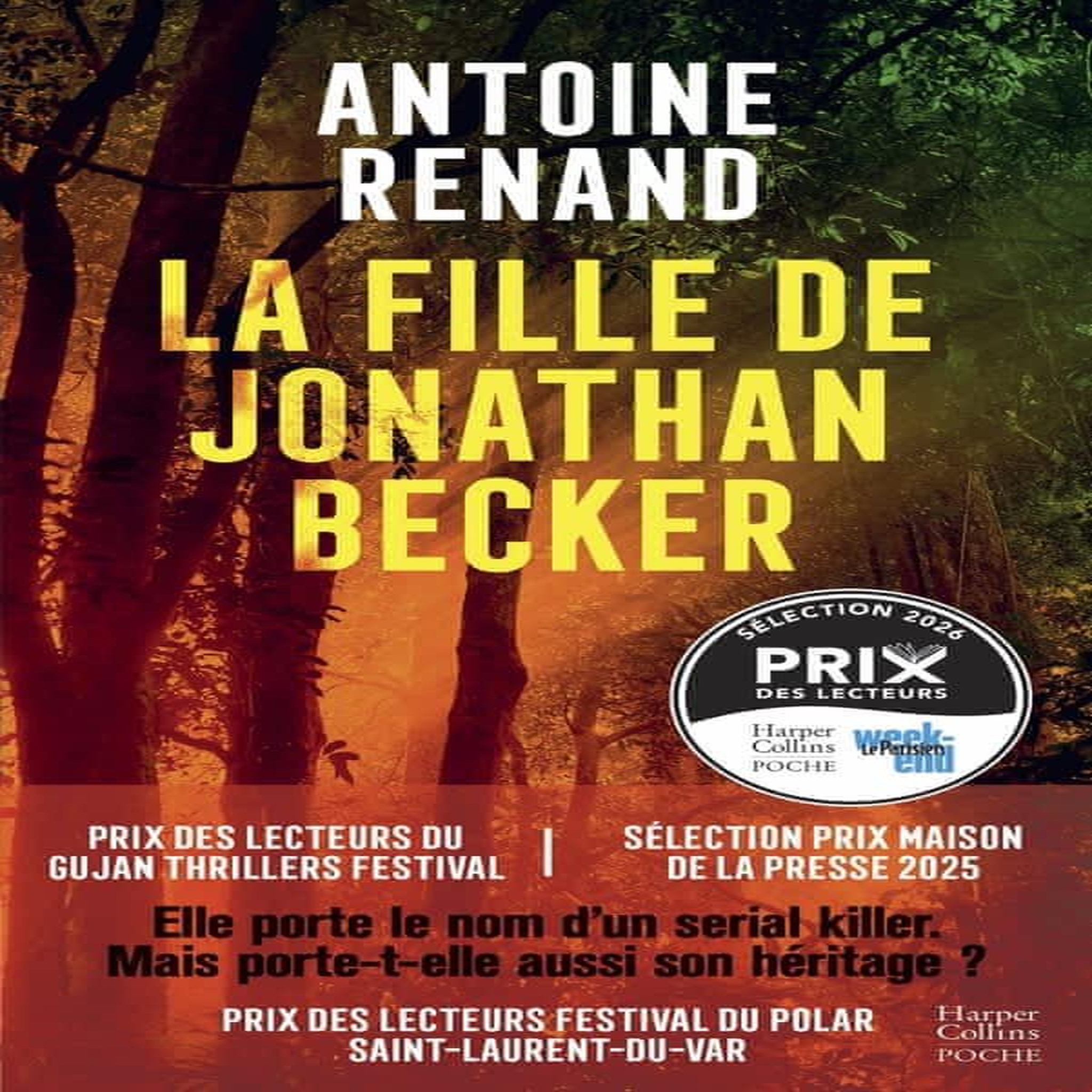 LA FILLE DE JONATHAN BECKER, Renand Antoine