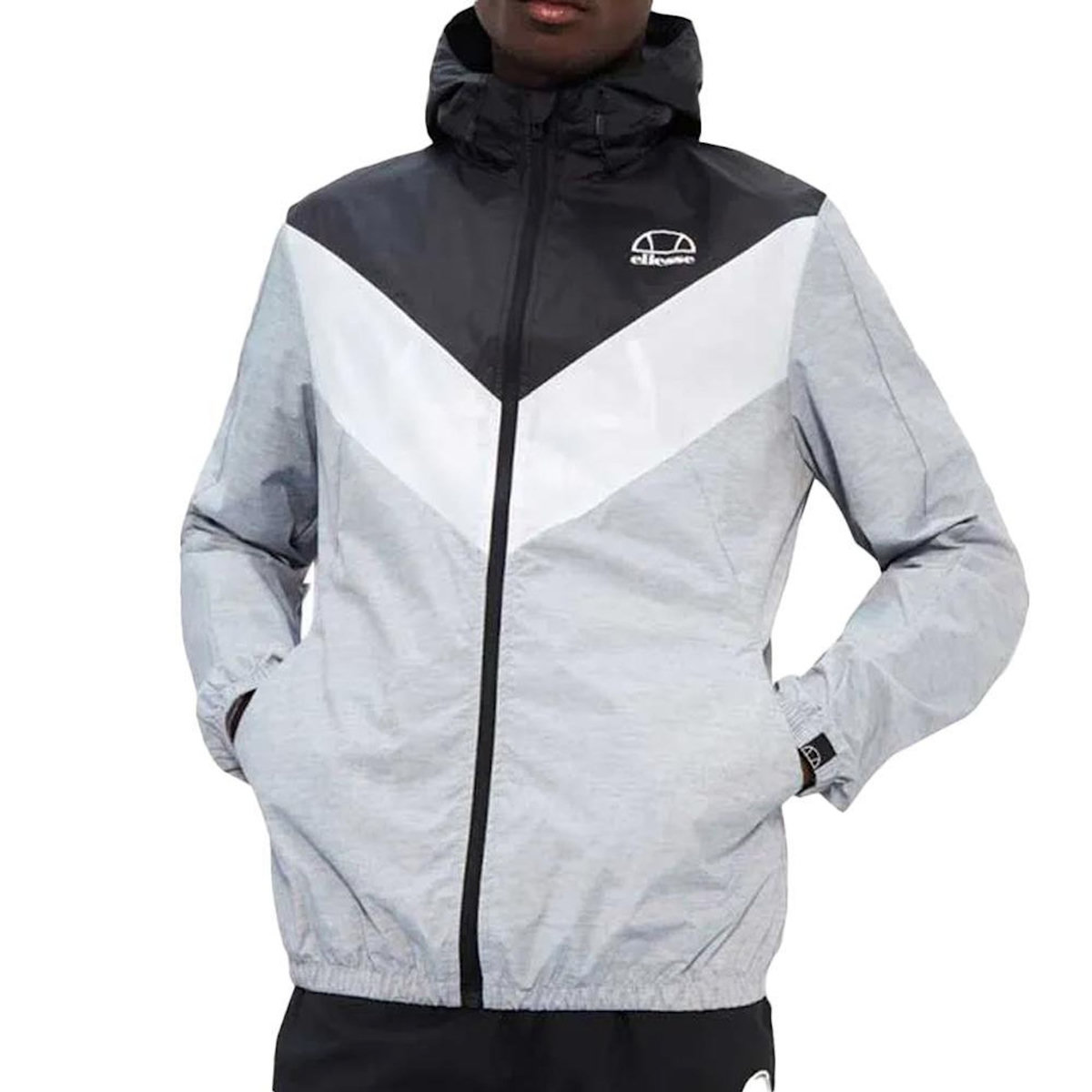 ELLESSE Veste Gris/Noir Homme Ellesse Durezza