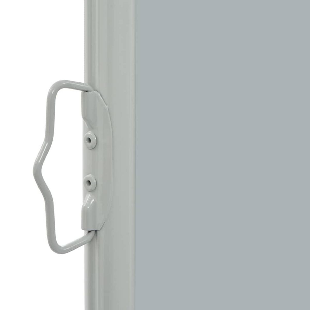 VIDAXL Auvent lateral retractable de patio 80x300 cm Gris