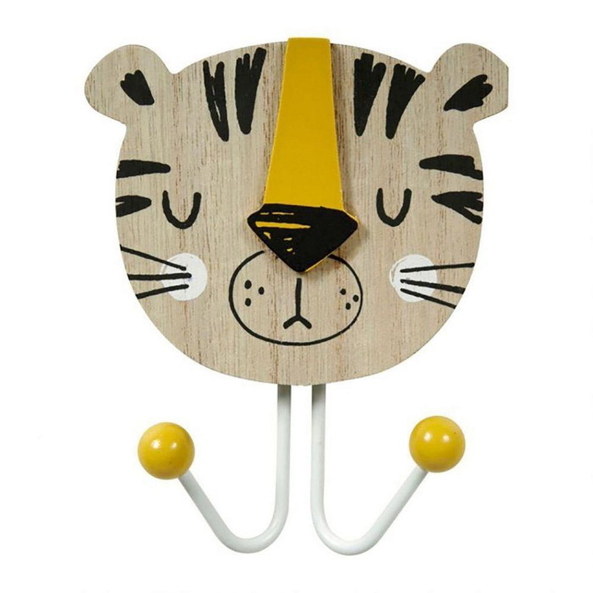  Lot de 3 patères Tigre