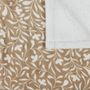 Voir la diapositive 2 : ACTUEL Plaid double face polaire/sherpa imprimé floral