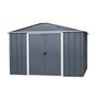 Voir la diapositive 2 : Yardmaster Abri de jardin métal - 5,97m² - PAMAYU