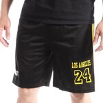 SPORTZONE Short Basketball  Homme Sport Zone os Angeles akers. Coloris disponibles : Noir