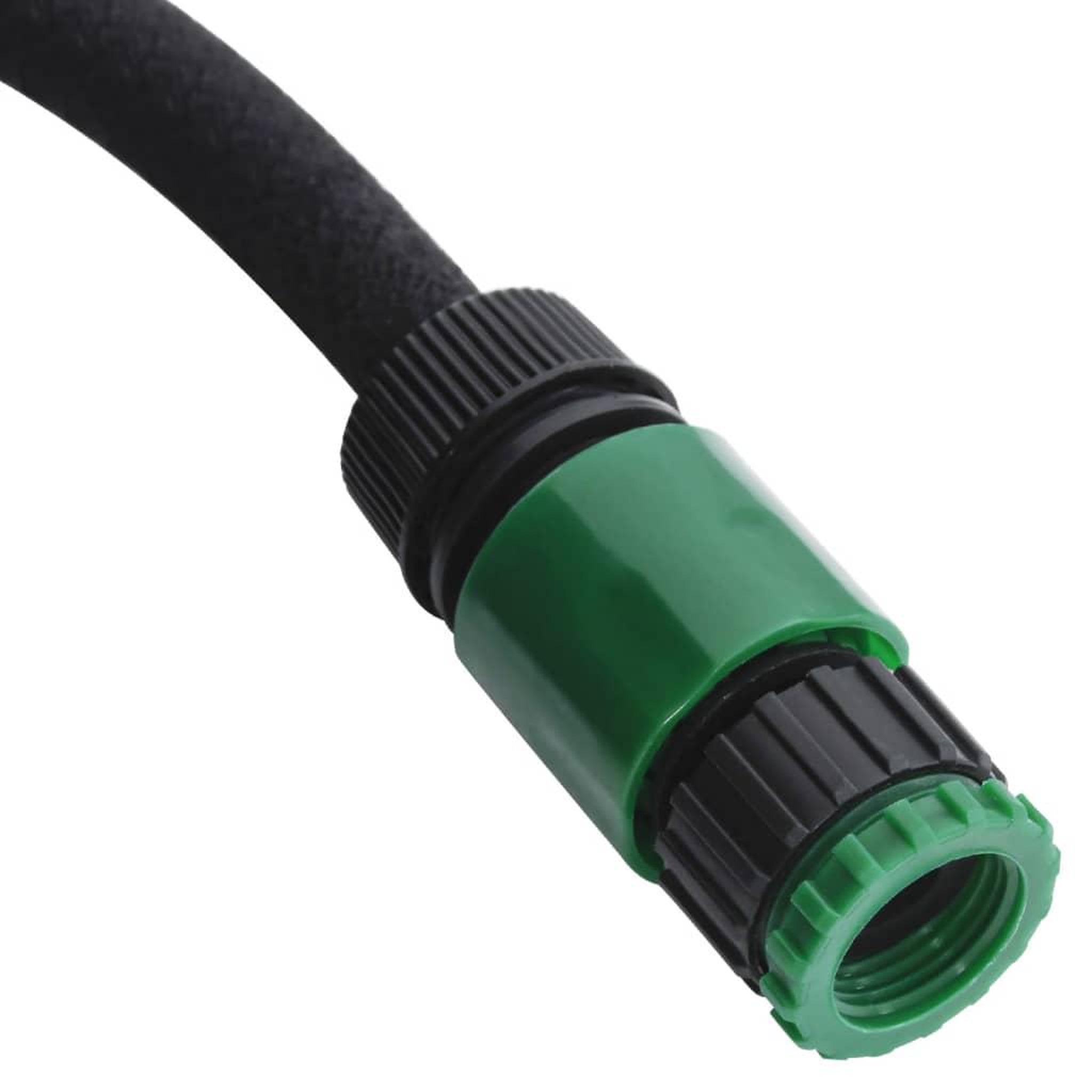 Voir la diapositive 5 : VIDAXL Tuyau d'arrosage de jardin noir 0,6  25 m caoutchouc