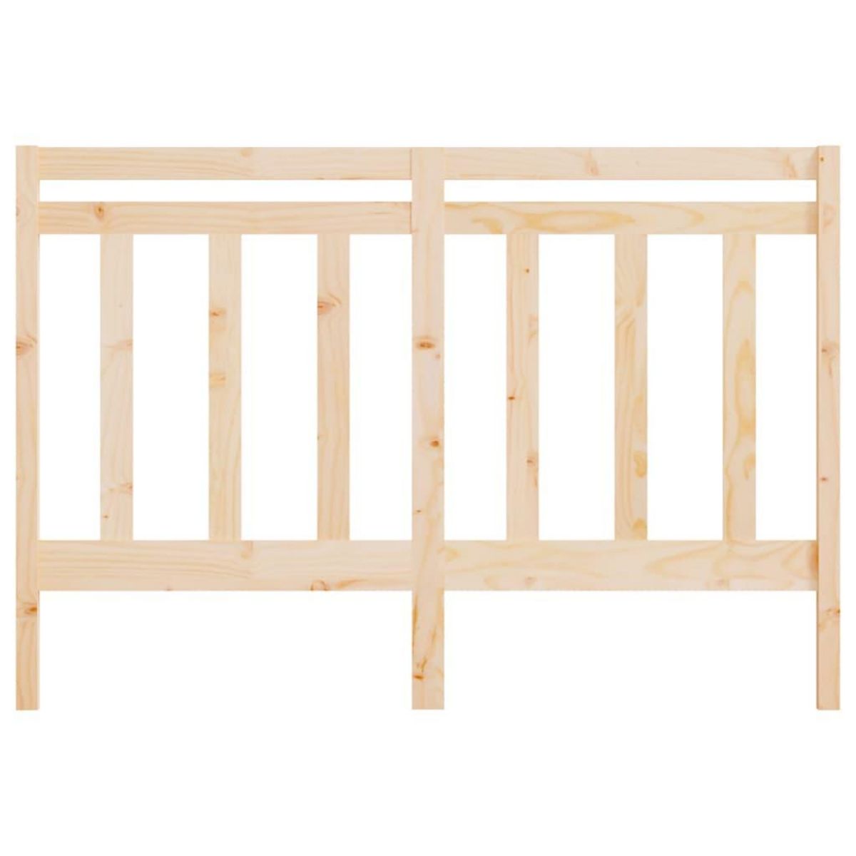 VIDAXL Tete de lit 146x4x100 cm Bois massif de pin