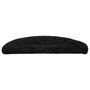 Voir la diapositive 3 : VIDAXL Tapis d'escalier 20 pcs noir 56x17x3 cm