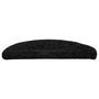 Voir la diapositive 3 : VIDAXL Tapis d'escalier 20 pcs noir 56x17x3 cm