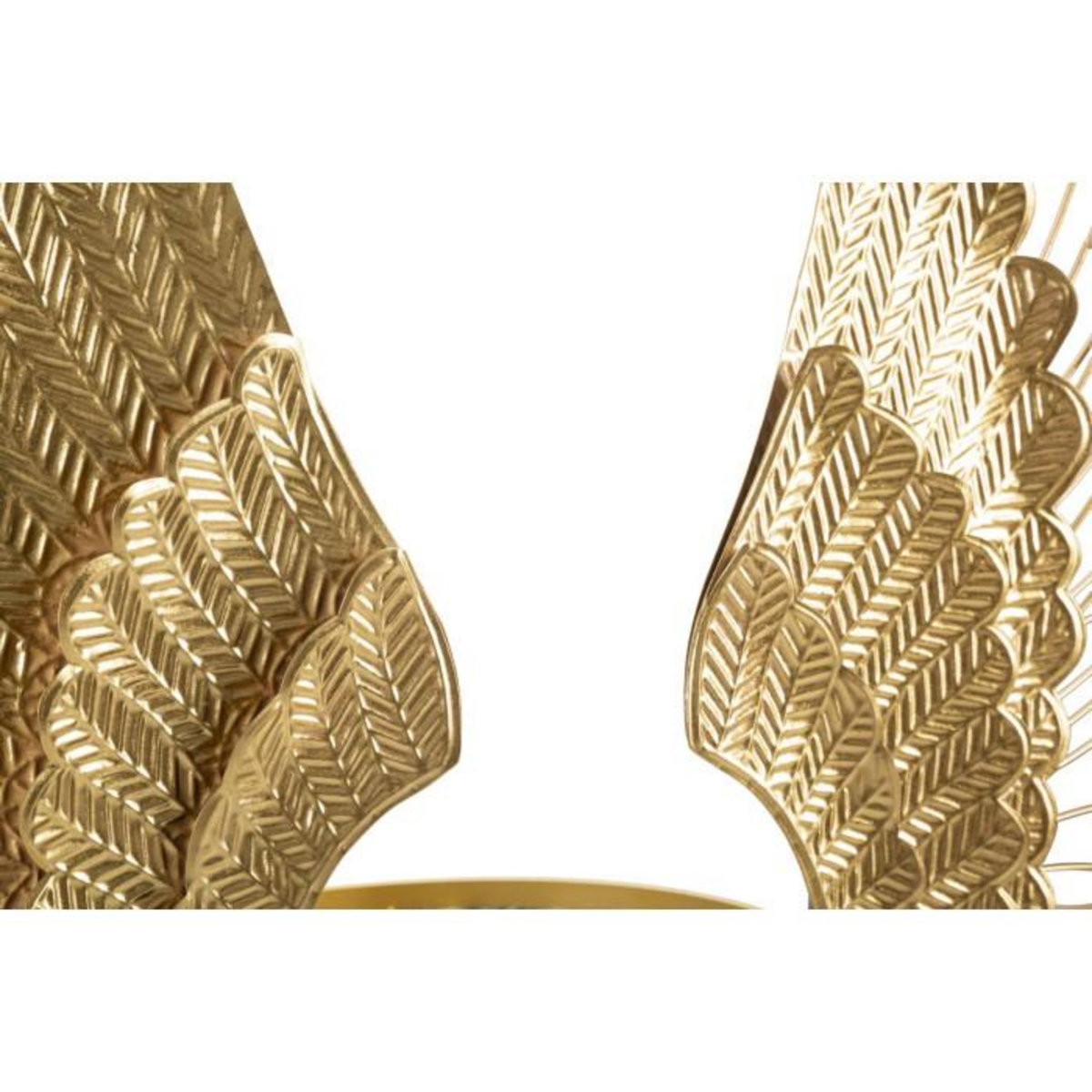 Paris Prix Lot de 2 Décorations Murales en Métal  Ali Plus  105cm Or