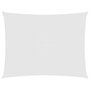 Voir la diapositive 2 : VIDAXL Voile de parasol Tissu Oxford rectangulaire 5x7 m Blanc