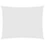 Voir la diapositive 2 : VIDAXL Voile de parasol Tissu Oxford rectangulaire 5x7 m Blanc