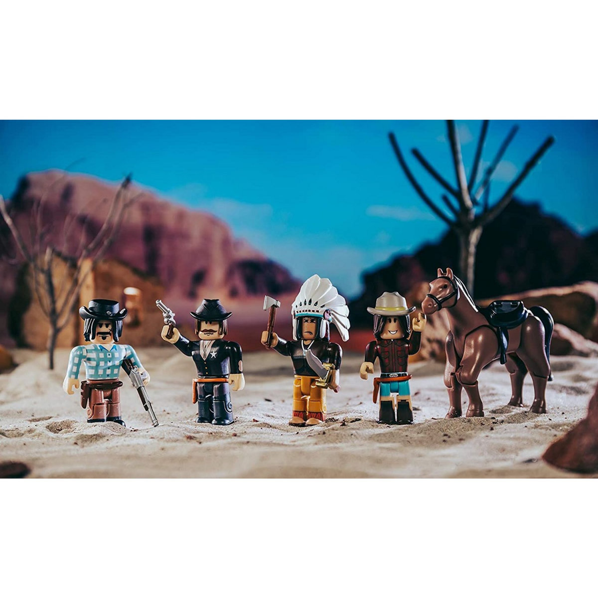 Roblox - Pack de  6 figurines The Wild West S.9
