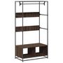 Voir la diapositive 2 : VIDAXL Armoire chêne marron 90x50x180 cm bois d ingénierie