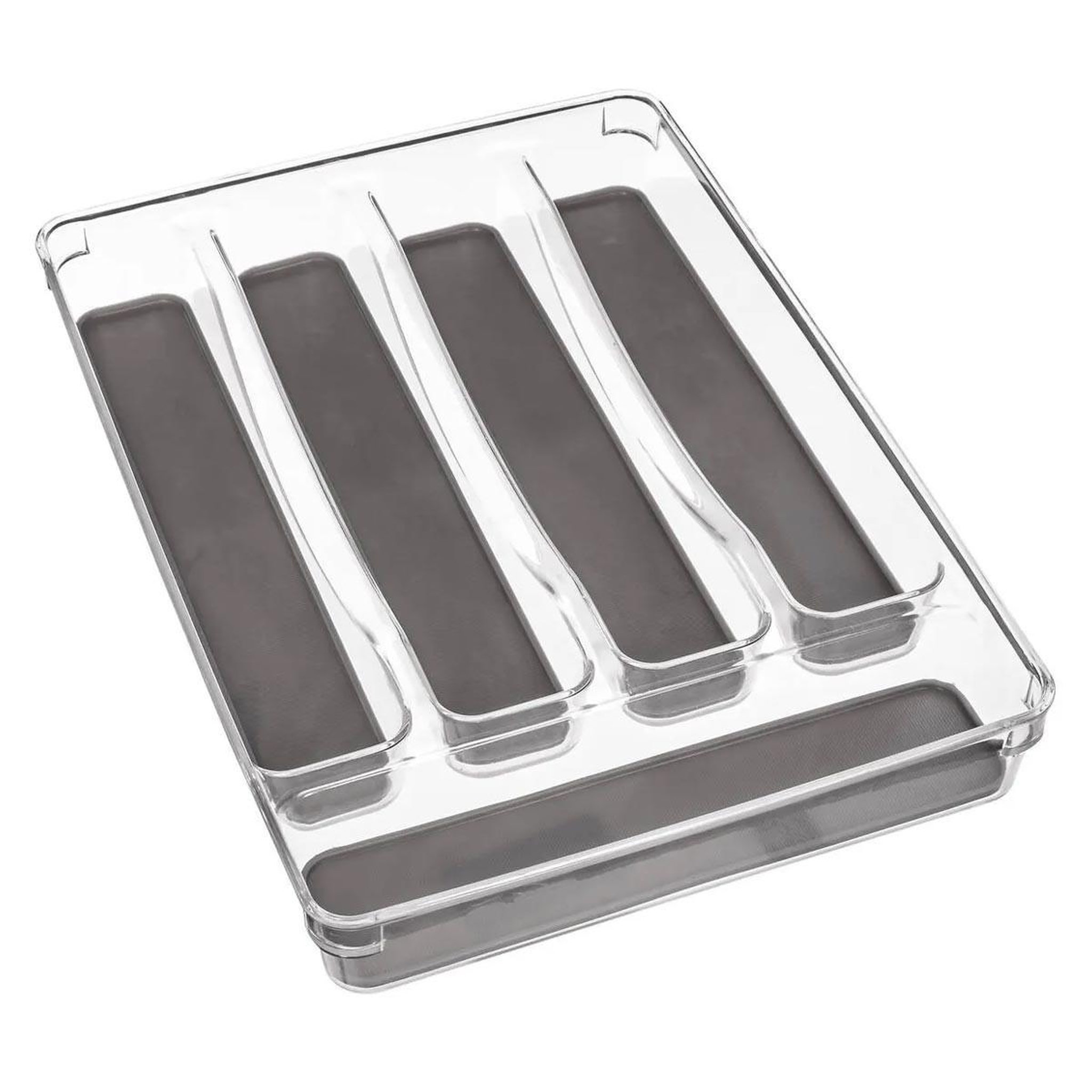 FIVE Range-couverts  5 cases  32cm gris