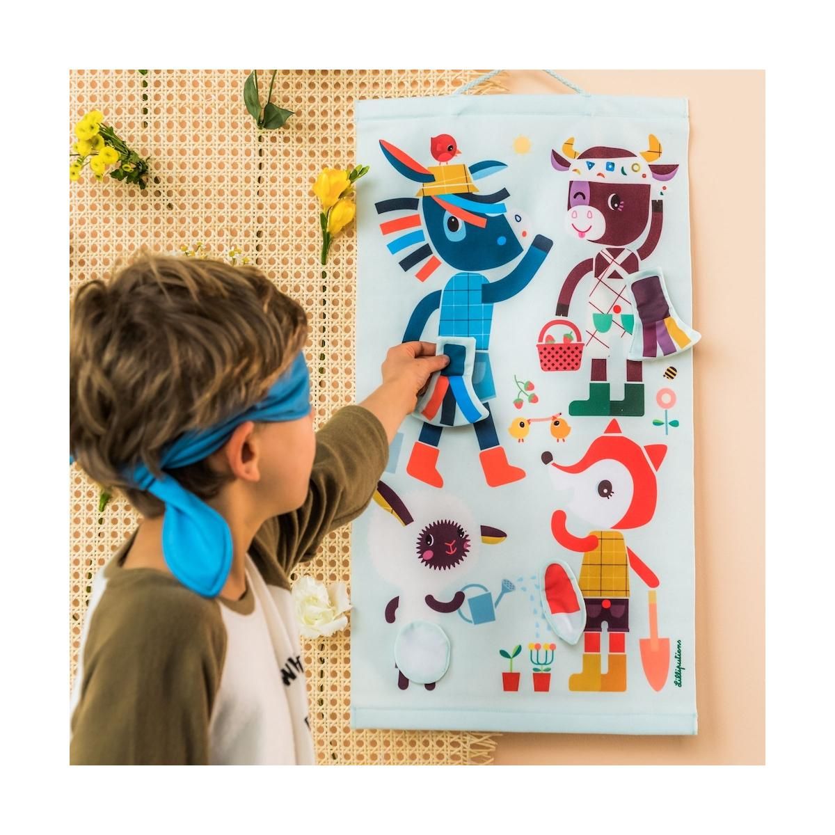 LILLIPUTIENS Jeu des queues d ane - jeu d orientation