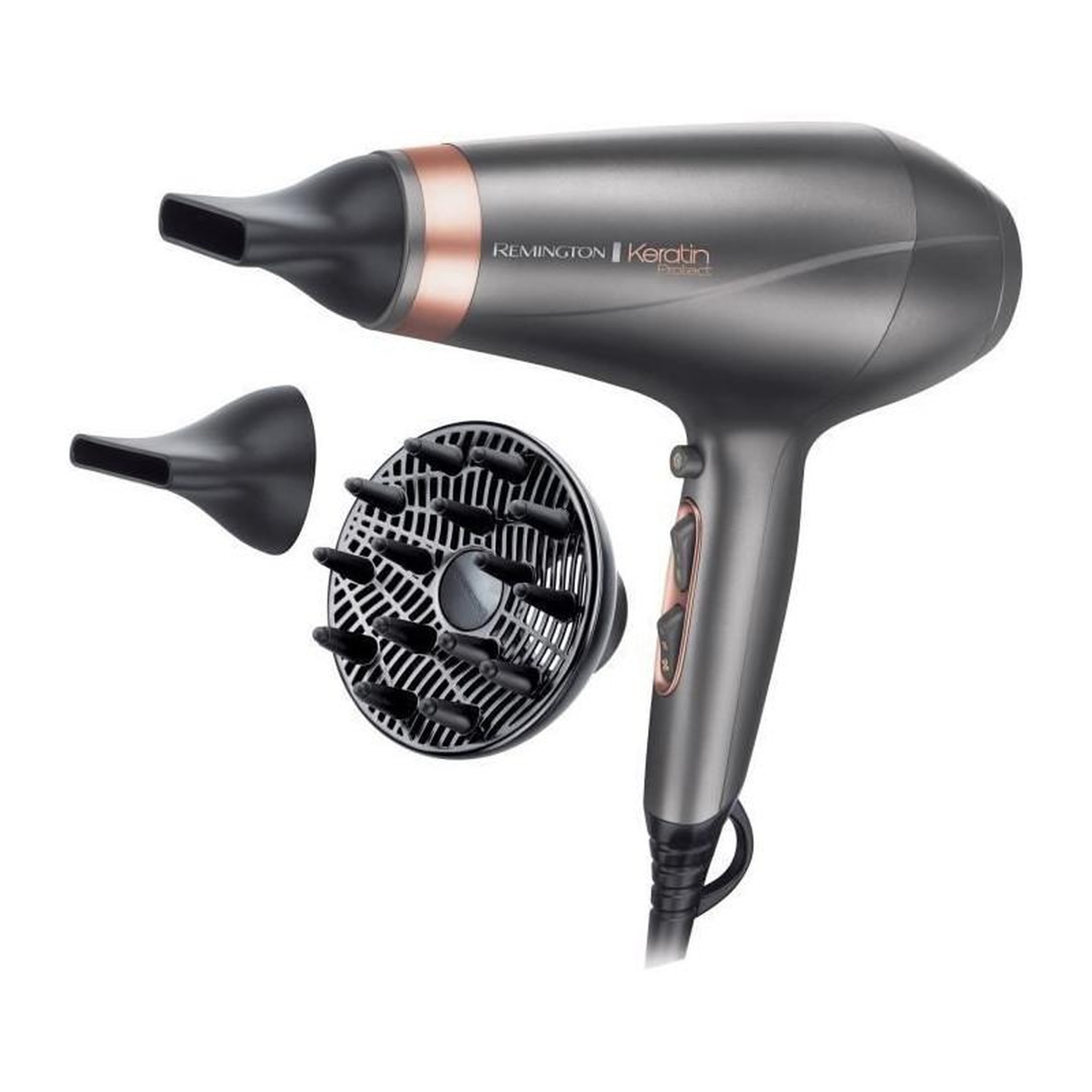 REMINGTON REMINGTON Seche cheveux AC9140 - Noir/Cuivre
