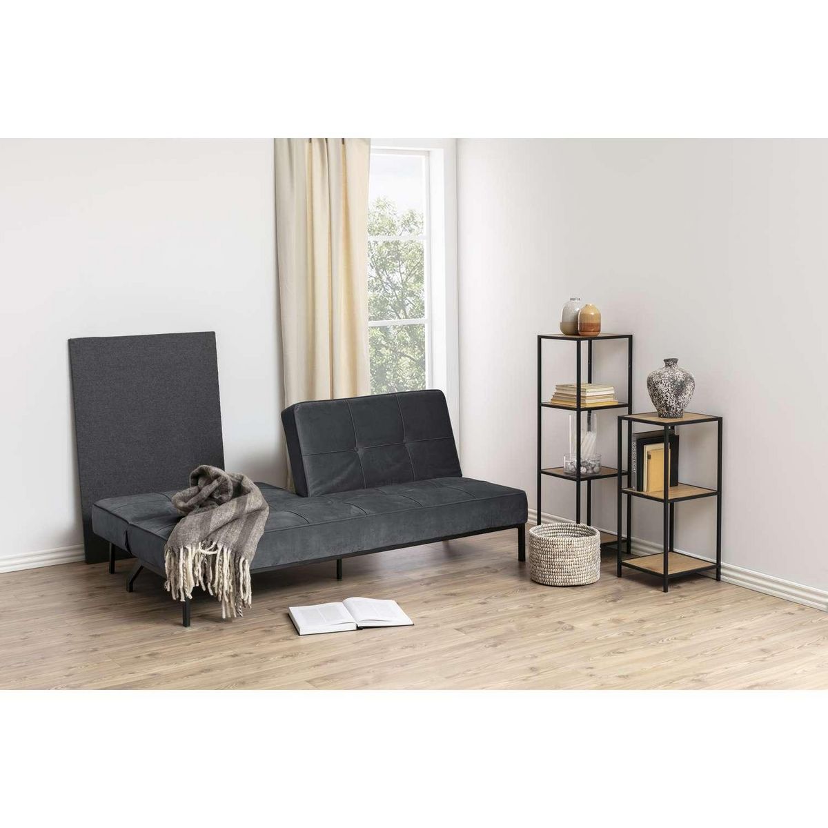 TOILINUX Canapé convertible Peruga - 3 places