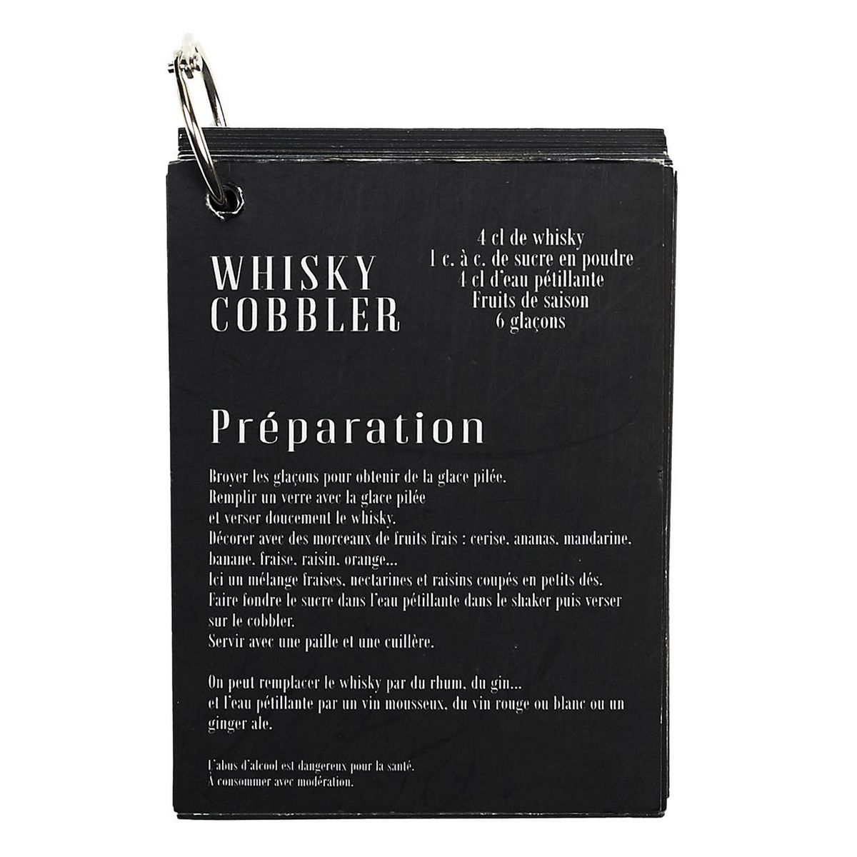 TOILINUX Coffret 5 accessoires à cocktail et 50 recettes - en acier inoxydable