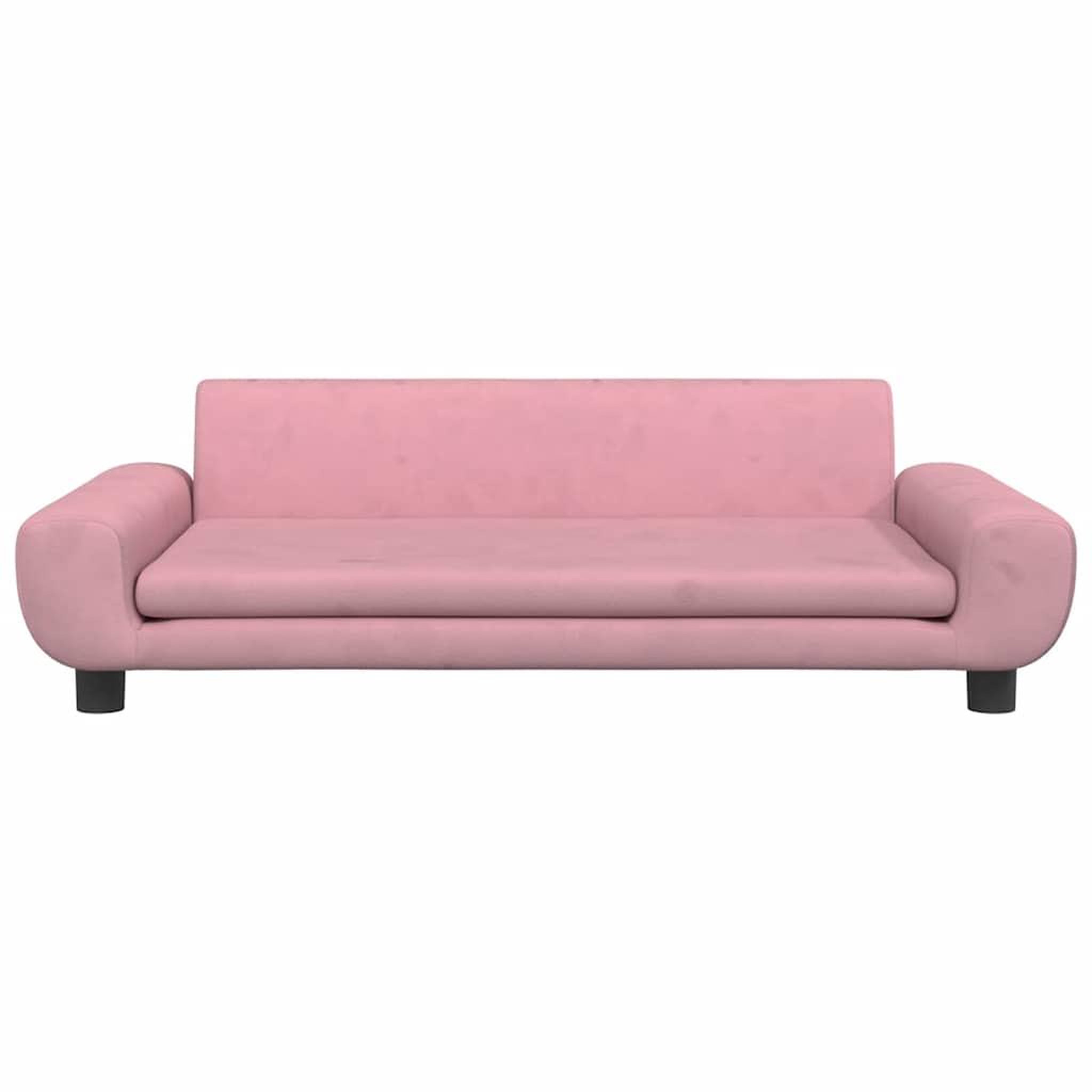 Voir la diapositive 3 : VIDAXL Lit pour chien rose 100x54x33 cm velours