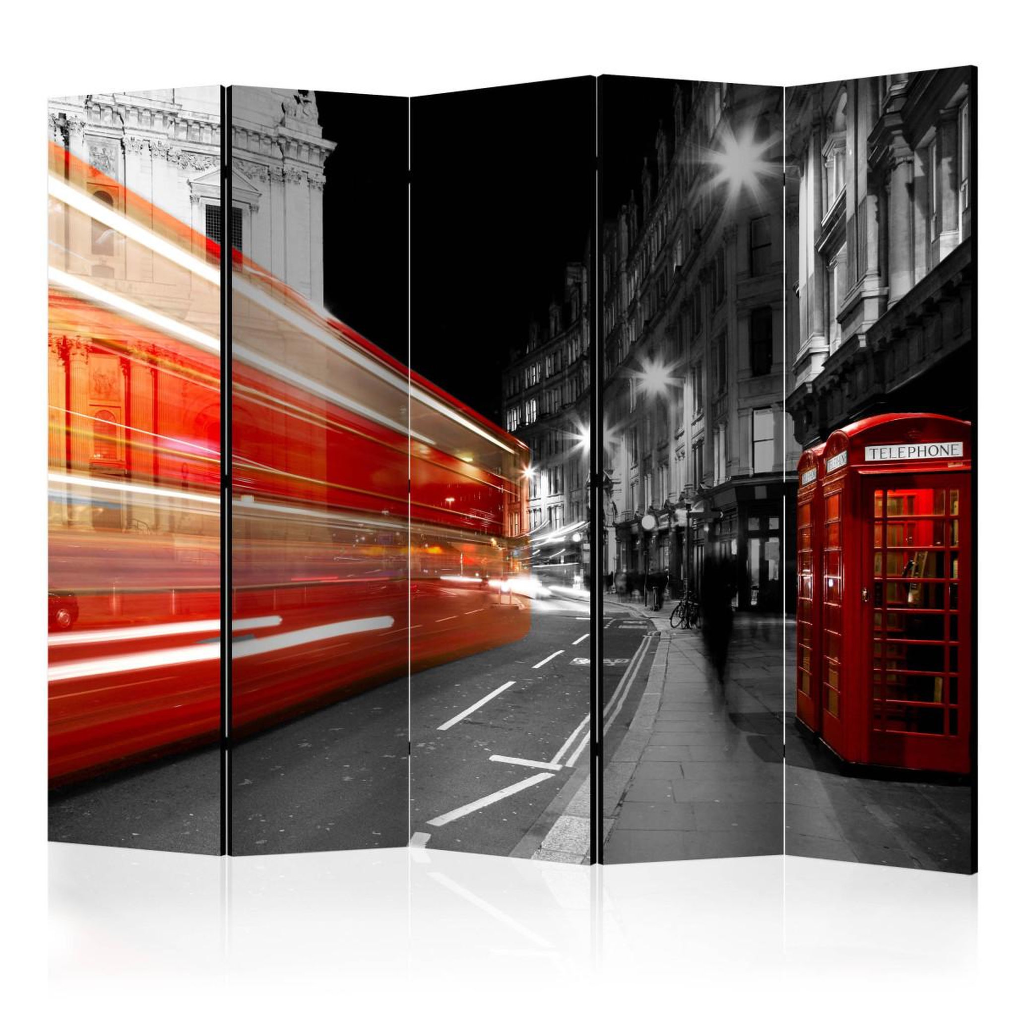 Paris Prix Paravent 5 volets  night fever  172x225cm