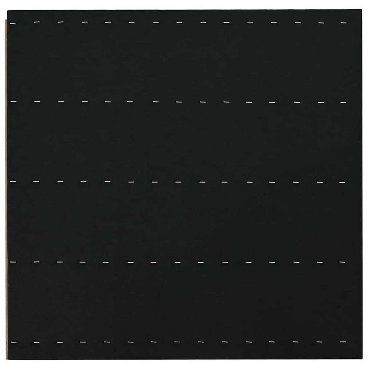 VIDAXL Panneaux muraux acoustiques 2pcs lattes 60,5x60cm placage chene