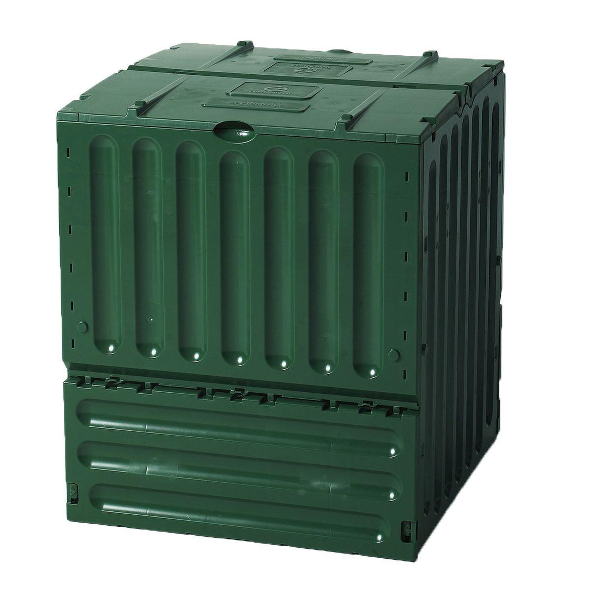 Voir la diapositive 1 : GARANTIA Composteur Eco-King 400 L Vert
