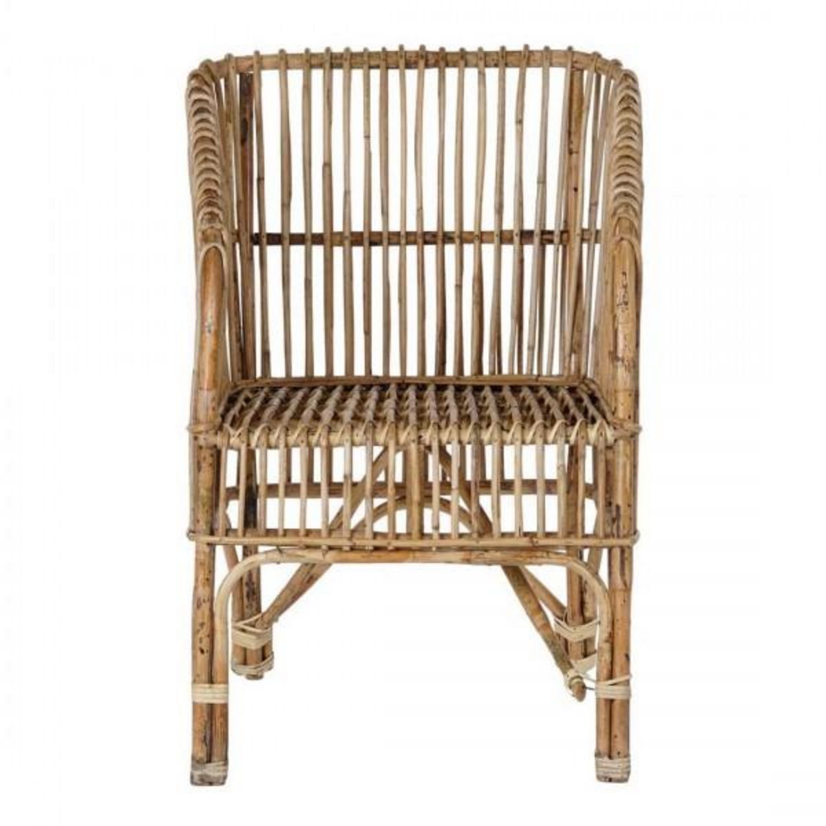 MARKET24 Chaise de Salle à Manger DKD Home Decor Multicouleur Naturel 56 x 52 x 82 cm