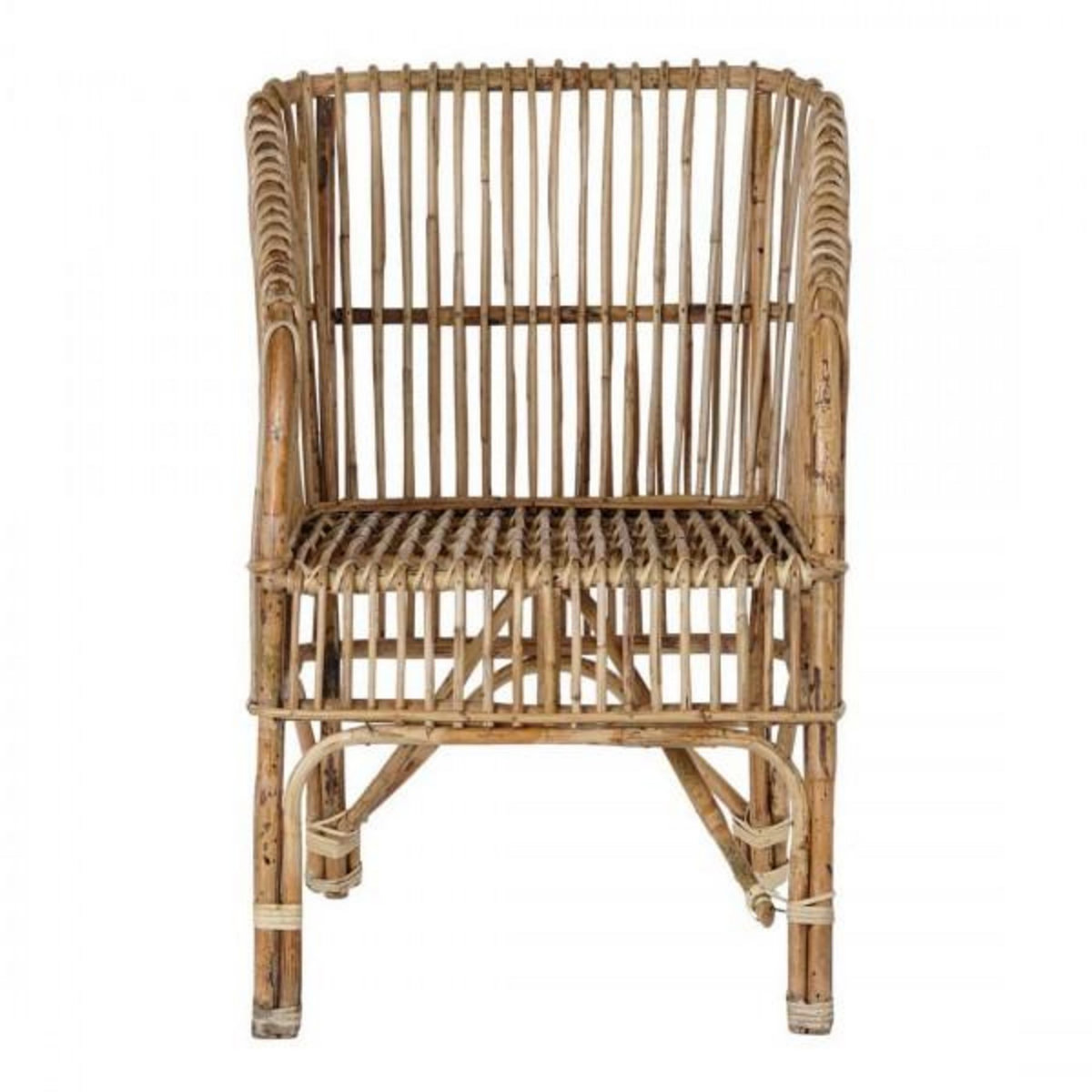 MARKET24 Chaise de Salle à Manger DKD Home Decor Multicouleur Naturel 56 x 52 x 82 cm