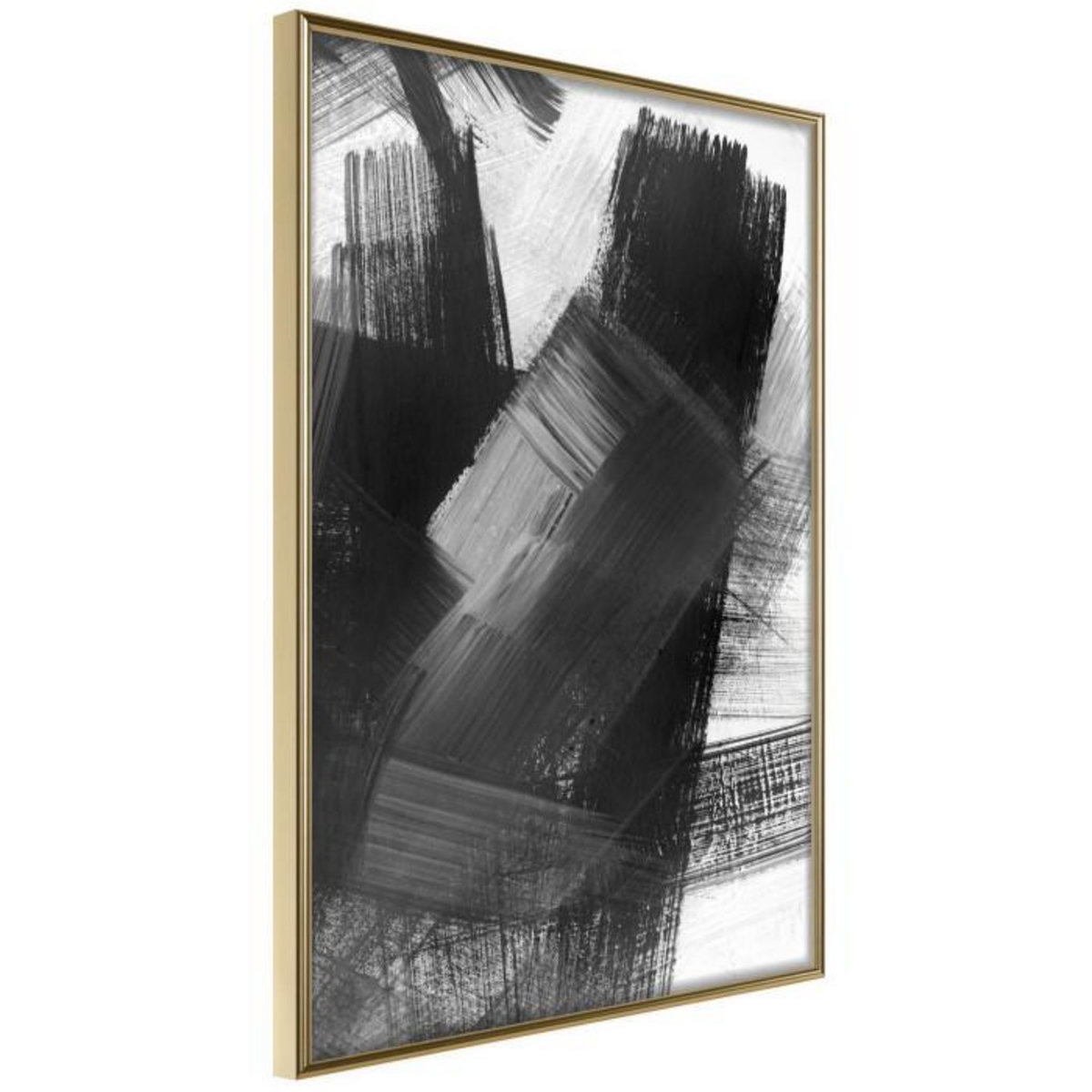 Paris Prix Affiche Murale Encadrée  Black Mosaic