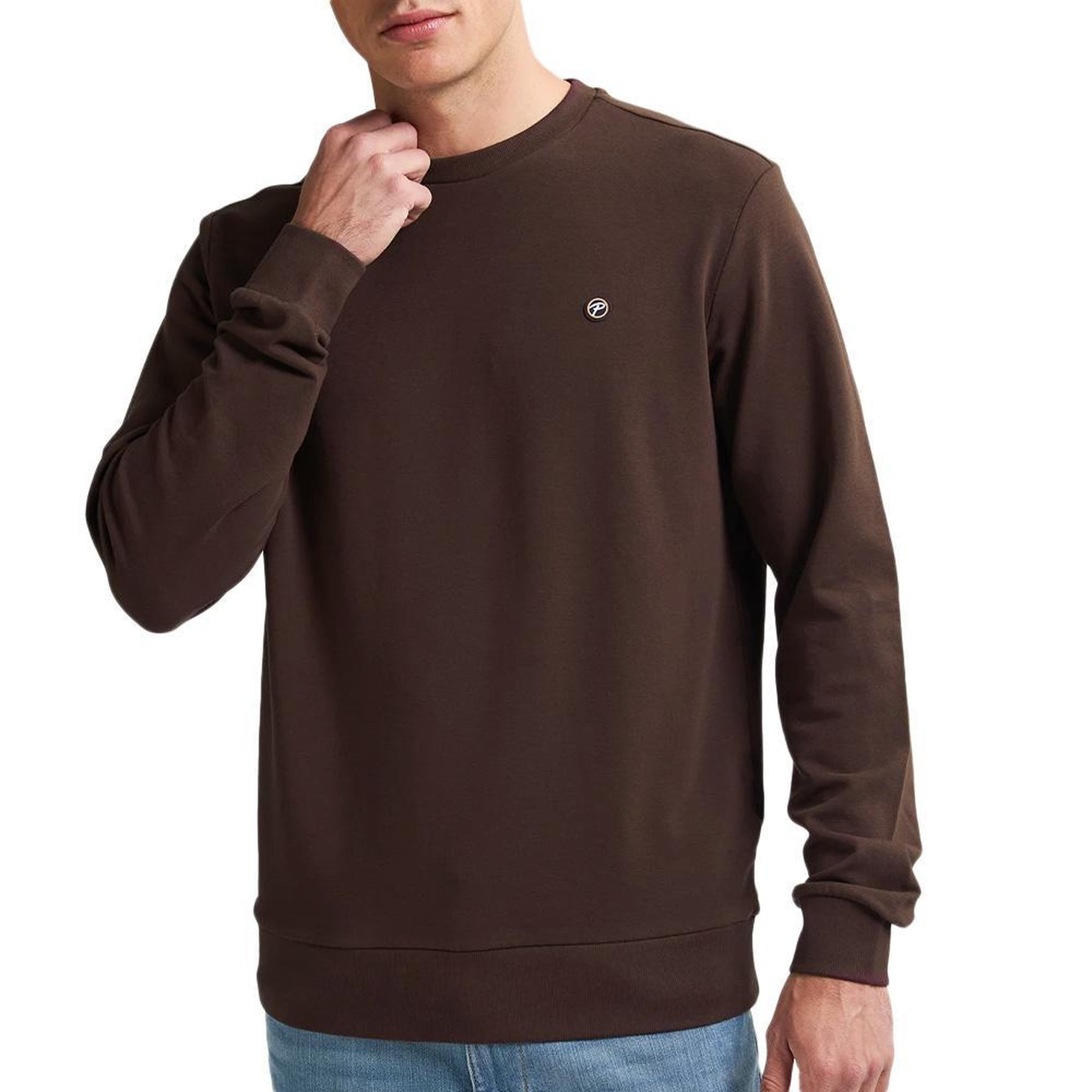 Voir la diapositive 1 : Petrol Industries Sweat Marron Homme Petrol Industries Neck
