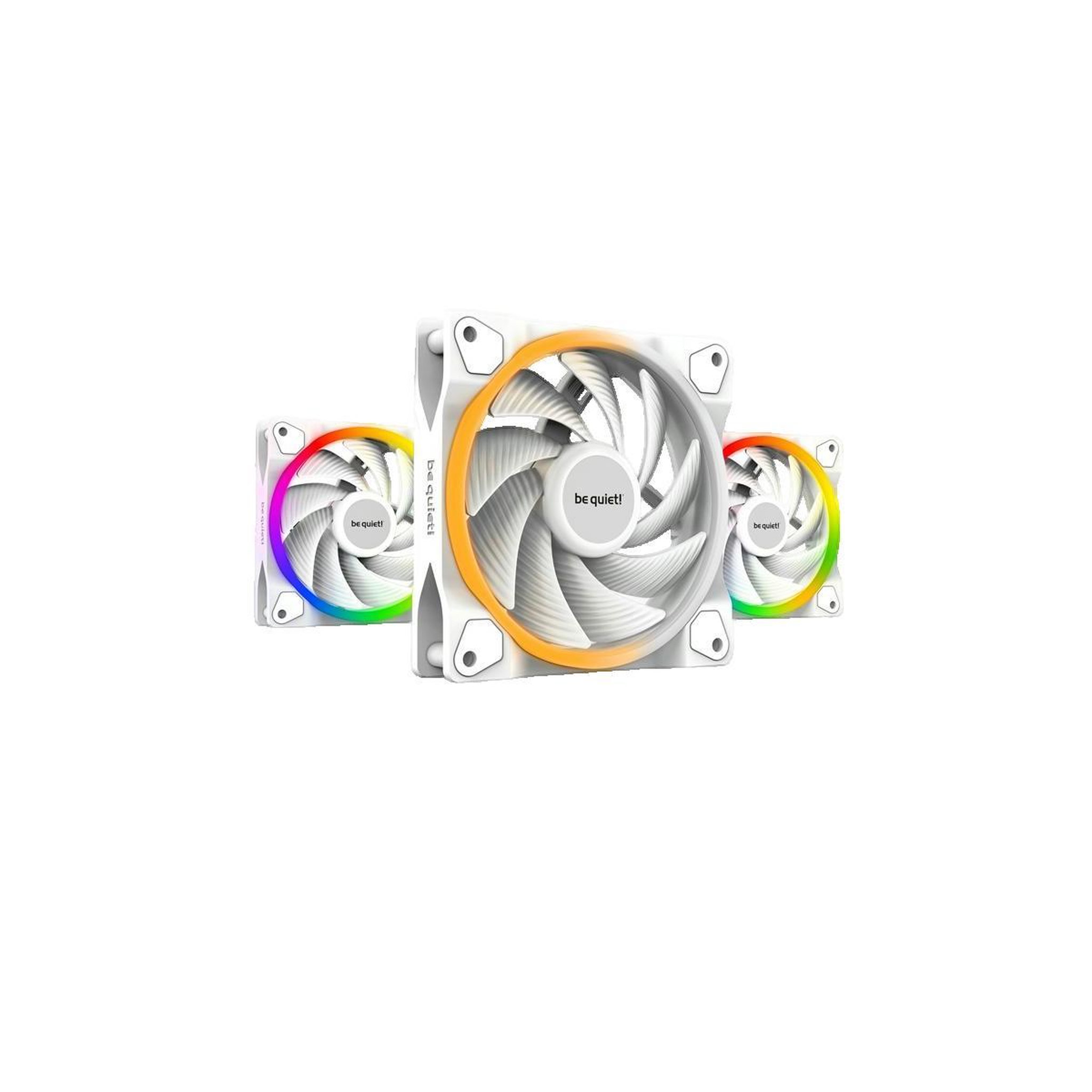 BE QUIET Ventilateur be-quiet Light Wings White 120 mm ARGB