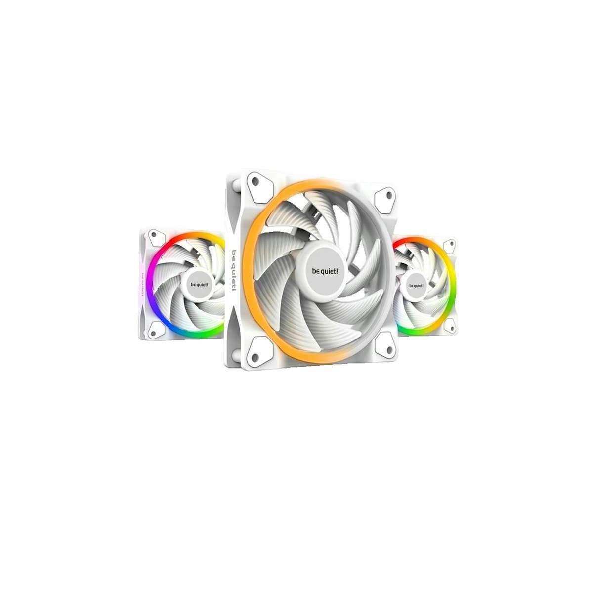 BE QUIET Ventilateur be-quiet Light Wings White 120 mm ARGB