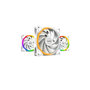 Voir la diapositive 1 : BE QUIET Ventilateur be-quiet Light Wings White 120 mm ARGB