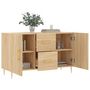 Voir la diapositive 4 : VIDAXL Buffet chene sonoma 100x36x60 cm bois d'ingenierie