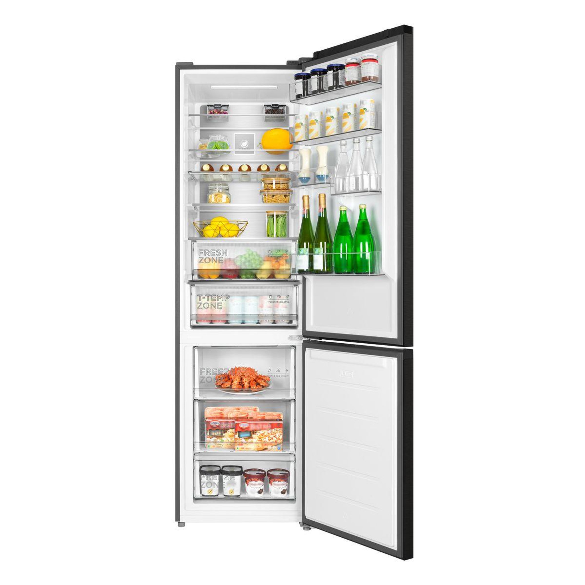 Voir la diapositive 5 : TCL Réfrigérateur combiné rp382bbd0eu