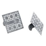 Paris Prix Lot de 2 Embrasses à Rideau  Emery  6cm Gris