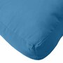 Voir la diapositive 5 : VIDAXL Coussin de palette bleu melange 60x60x10 cm tissu