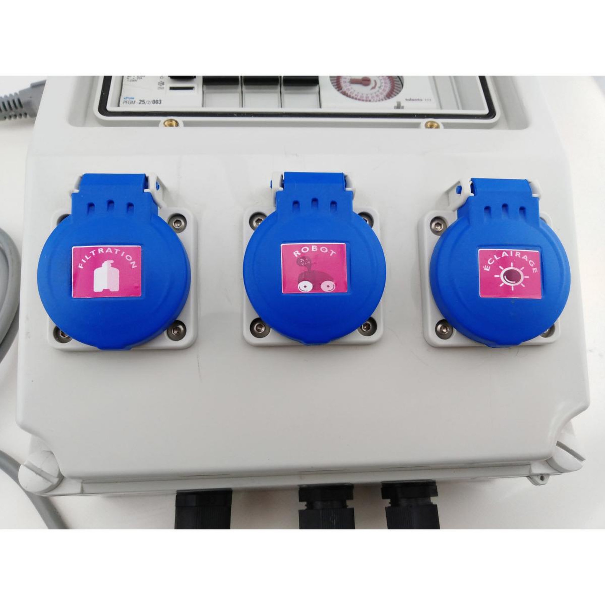 Voir la diapositive 2 : EDG Coffret électrique de protection et de commande - 106050