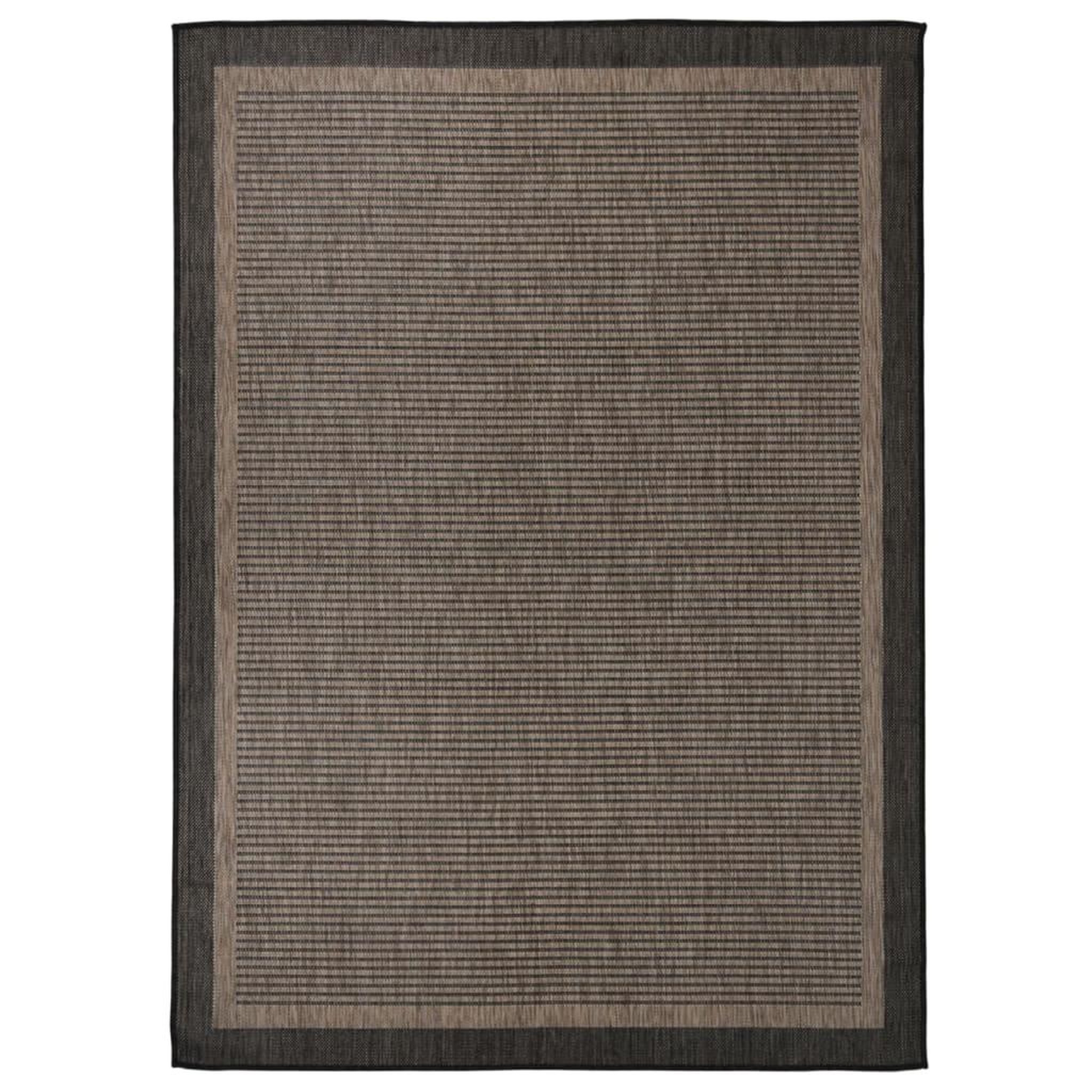 Voir la diapositive 1 : VIDAXL Tapis a tissage plat d'exterieur 200x280 cm Marron fonce
