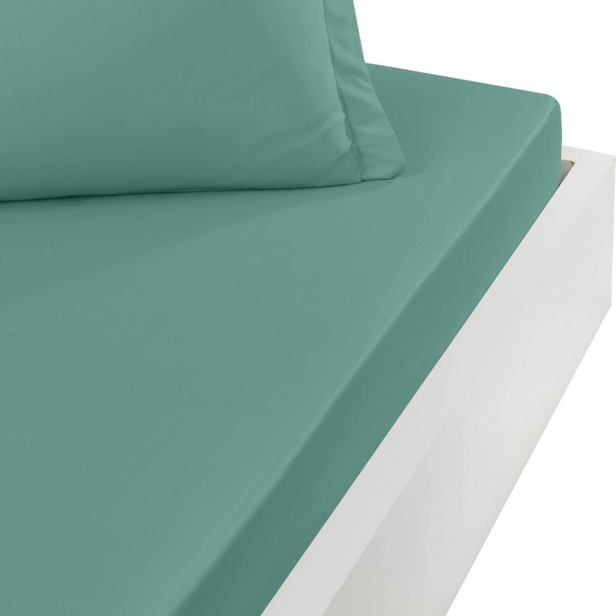 Sensei Maison Drap housse en percale de coton bonnet 30 cm SOFT PERCALE