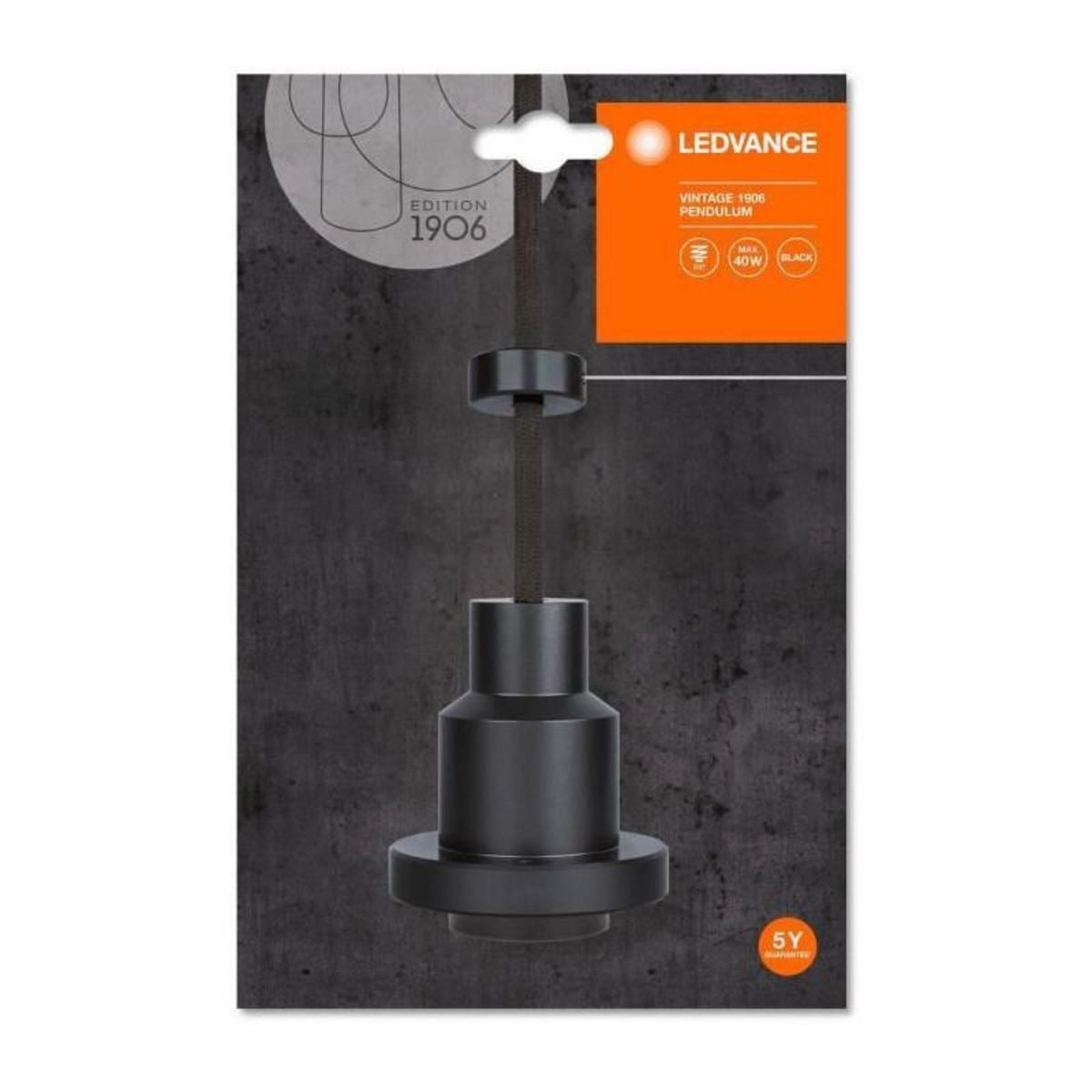 LEDVANCE LEDVANCE 1906 Suspension Pendulum Vintage - Noir