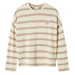 NAME IT Pull  à rayures Fille Name It Follina. Coloris disponibles : Beige