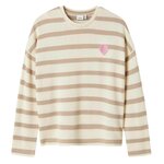 NAME IT Pull  à rayures Fille Name It Follina. Coloris disponibles : Beige