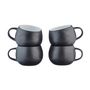 Voir la diapositive 3 : BJORN Mug GOURMET 70cl - 4 pièces - Onyx