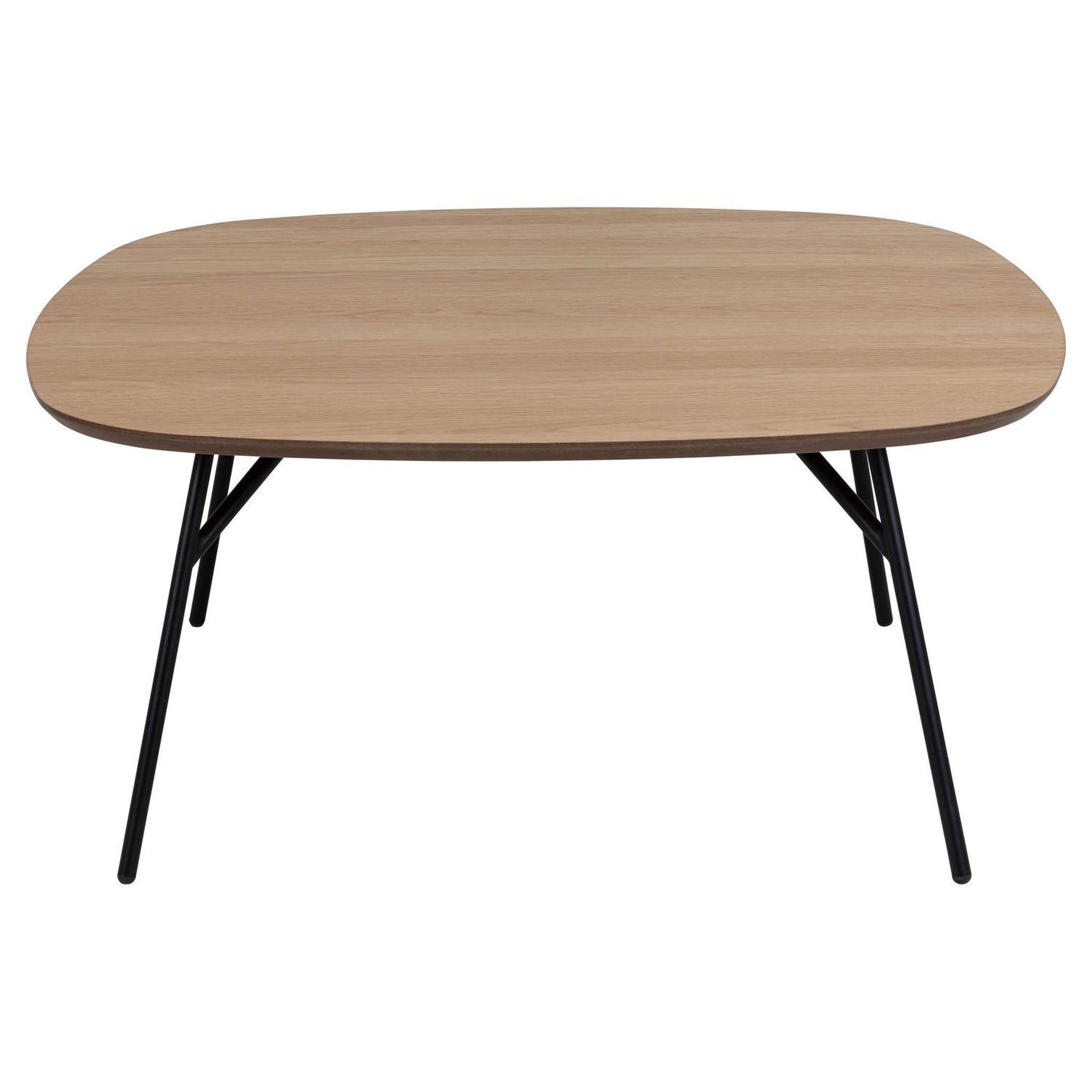 Voir la diapositive 2 : TOILINUX Table basse en bois et métal haldor