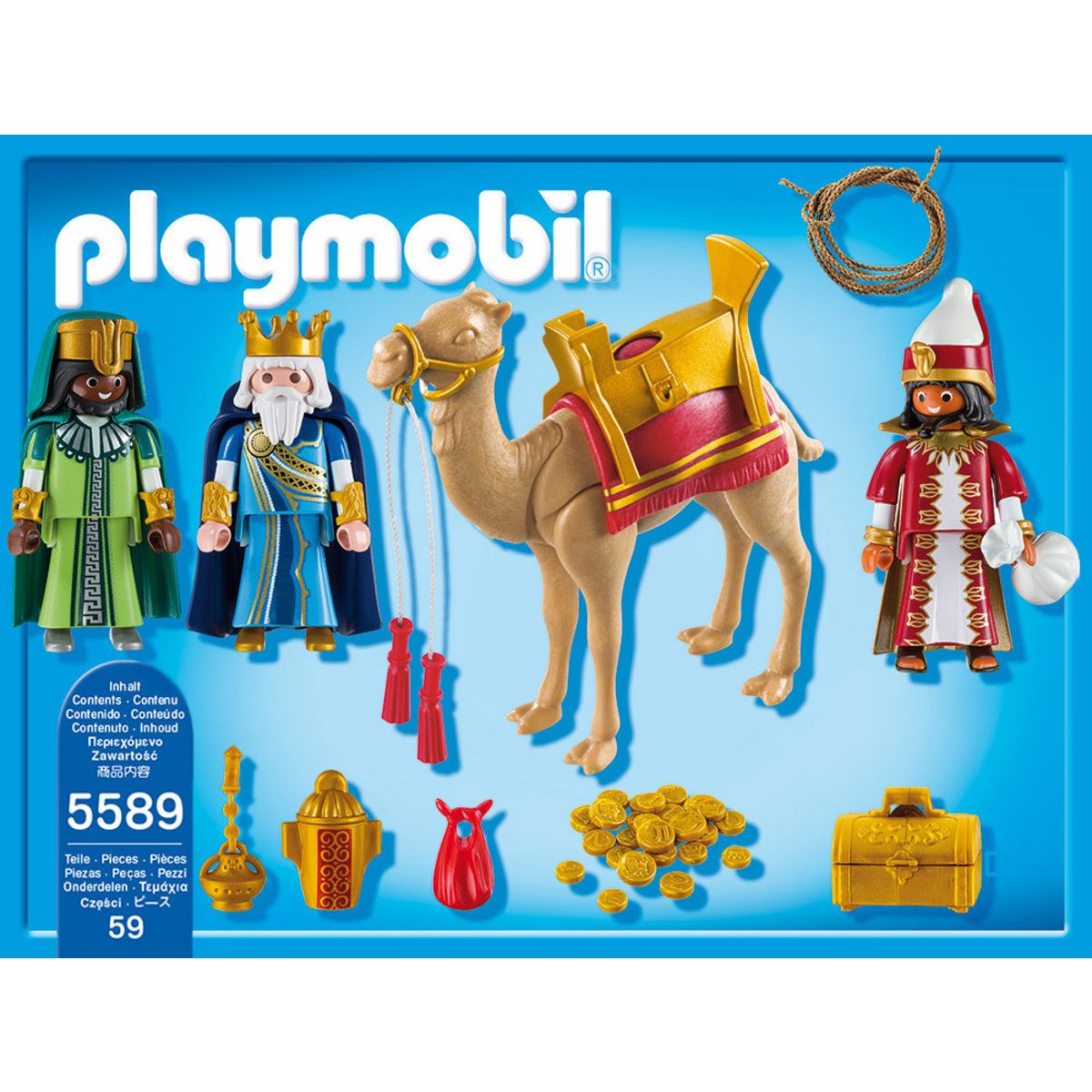 PLAYMOBIL 5589 Rois Mages avec cadeaux