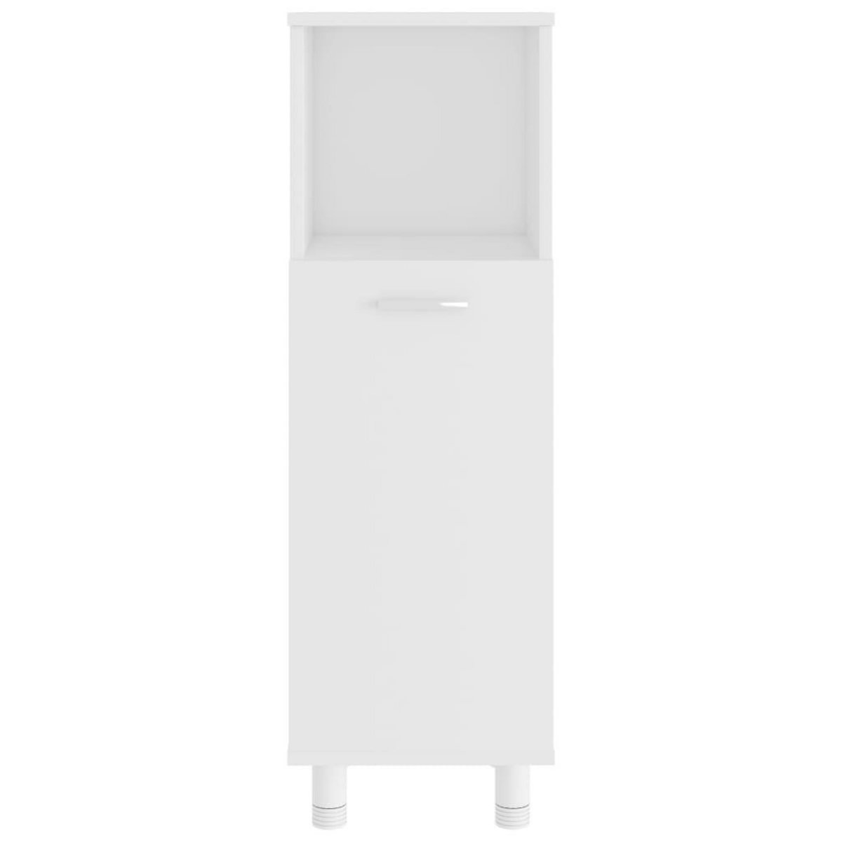 VIDAXL Armoire de salle de bain Blanc 30x30x95 cm Bois d'ingenierie