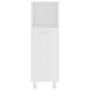 Voir la diapositive 5 : VIDAXL Armoire de salle de bain Blanc 30x30x95 cm Bois d'ingenierie