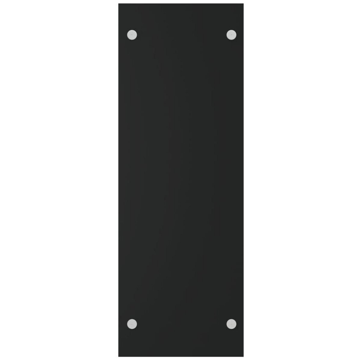 VIDAXL Portant de bois de chauffage Noir 40x35x100 cm Verre trempe