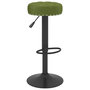 Voir la diapositive 3 : VIDAXL Tabourets de bar lot de 2 vert clair velours